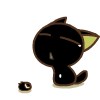 小黑猫-流汗